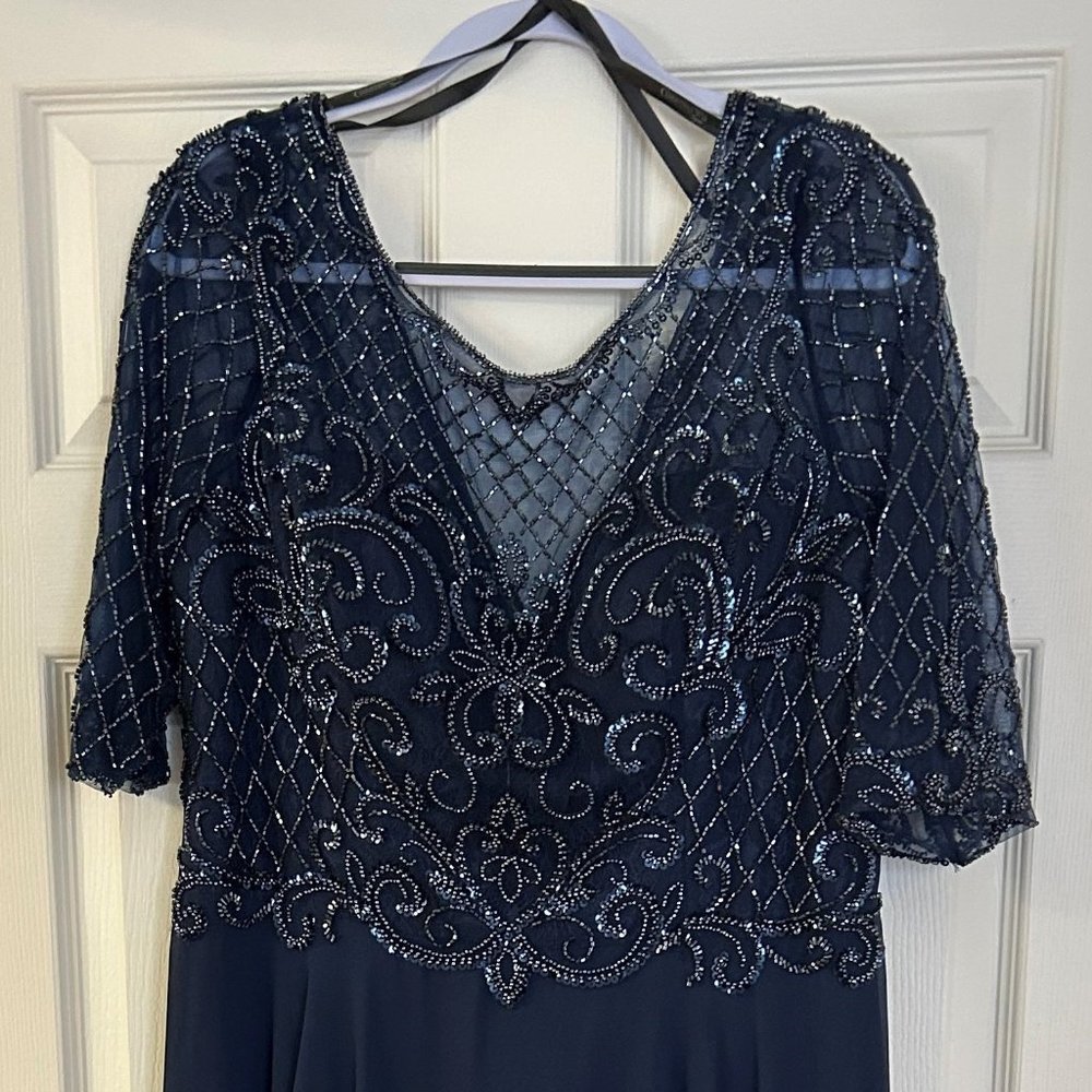NWT | Christina Wu - Navy Blue | Size 16 - Picture 2 of 4